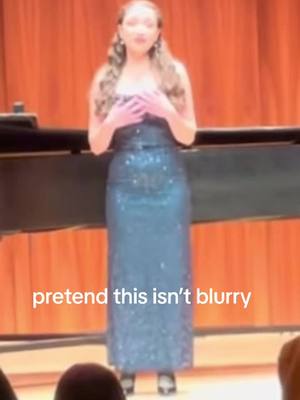 A post by @juliayuuh on TikTok caption: Here is me singing an aria because there are people who followed me for singing here and i keep forgetting that. #voicemajor #classicalmusic #opera 