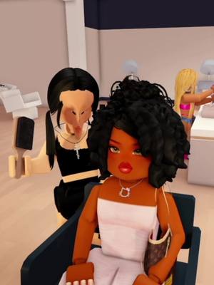 A post by @euinalove on TikTok caption: THIS SALON IS SO GHETTO #roblox #berryavenue #berryavenuerp #robloxedit #robloxfyp #hairsalon #stylist #baddie 