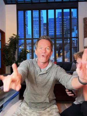 A post by @neilpatrickharris on TikTok caption: Okay, Tokkers. Let’s do this! 