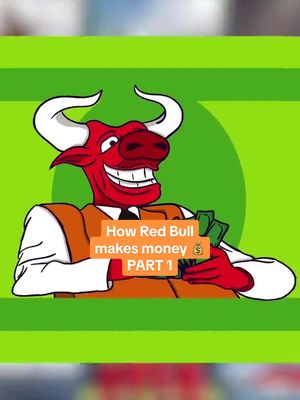 A post by @athleticinterest on TikTok caption: PART 1: How Red Bull makes money 💰🐂 PART 2  @Athletic Interest  #athleticinterest #redbull 