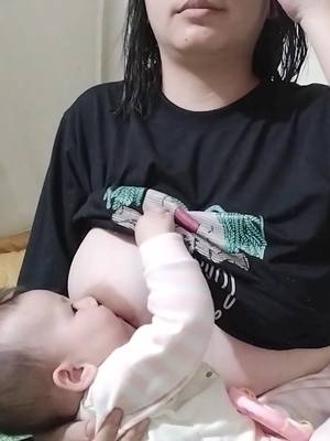 A post by @tonyhinchcliffeclips on TikTok caption: Breastfeeding Vlogs 2024 !! #normalizebreastfeeding #breastfeeding #momdaily #newborn #kids #fyp #foryou