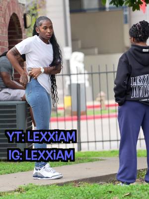 A post by @lexxiam_ on TikTok caption: Stopping punches mid run 🤣 slow it down to see 😭  #viral #explore #explorepage #trending #fyp #lexxiam #topnotch #tng #houstoninfluencer #fypシ #pranks #reels #funny #public #foryoupage #htx #lexxiam