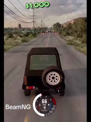 A post by @playnaw21 on TikTok caption: #beamngdrive #beamngcrash #foryou #happy #games #funny #cars 