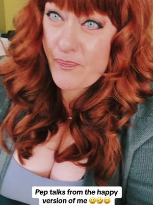 A post by @forget.me.not.11.69 on TikTok caption: 😆🤣😆 #peptalk #positive #affirmations #MentalHealth #happy #slay #sexy #funny #joke #redhead #fyp #weekend #saturday #over40 