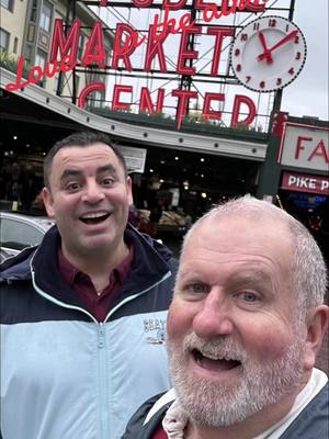 A post by @larryscott206 on TikTok caption: Adventures with my Ricky…Love is in the air….Boise….….Seattle…Santa Cruz….San Francisco… @Ricky ❤️❤️❤️ Such a fun two weeks!!!😘❤️#bearsoftiktok🐻 #lbgtq🏳️‍🌈 #boomers #Love #genx 