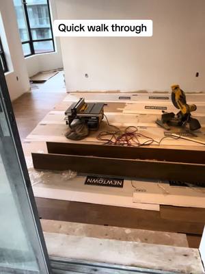 A post by @torontohygieneguy on TikTok caption: @Thefinelinepainting @Ultra Carpet & Flooring @Bare Bones Demolition @Ant power @Brad D @GetItDone  #thelastplacewelleverlive #renovationproject2024 #condo #renovationproject #flooring #gaydadsbackfromtheburbs #torontolifestyle #toronto 