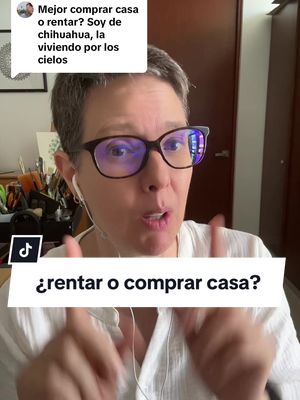 A post by @soniawealthness on TikTok caption: Replying to @Christian Longoria  rentar o comprar? #INVERSIONES #finanzaspersonales 