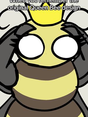 A post by @raredoodle on TikTok caption: She was a little different #animation #bee