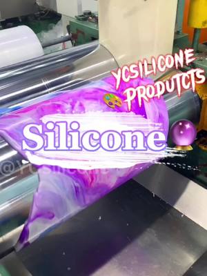 A post by @ycsiliconeproducts on TikTok caption: Purple+pink+blue +white=?#silicone #siliconeproducts #siliconemixing 