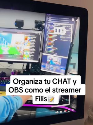 A post by @elizabethgeek on TikTok caption: Organiza tu chat y obs como Filis⭐️#gamerentiktok #gamer #GamerGirl #tutorial #filiesposos #obs #streamer #streamerpequeño #amablitz 