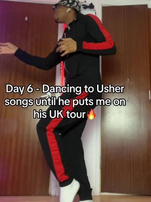 A post by @willnesskelly on TikTok caption: Day 6 @Usher Raymond 🔥 #UsherTour2025 