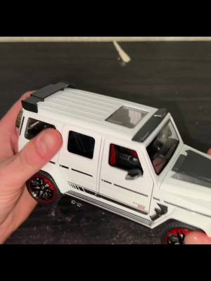 A post by @alloycars on TikTok caption: Mercedes Benz Brabus 800 Looking for the perfect gift for the car enthusiast in your life? i Our alloy die-cast cars are the ideal choice! From classic models to sleek sports cars, each one is meticulously crafted and sure to impress. Whether for display or play, these miniature vehicles make a thoughtful and memorable gift. Explore our collection today and find the perfect present for any occasion! #Giftideas #AlloyCars #DieCast #carenthusiasts #gift #car #dodgechallenger #challengerst #mercedes #mercedesbenz #gwagon #gclass #fyp #giftfprmen 