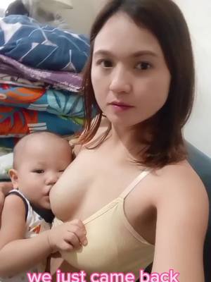 A post by @leloshow.official on TikTok caption: Breastfeeding Vlogs 2024 !! #normalizebreastfeeding #breastfeeding #momdaily #newborn #kids #fyp #foryou