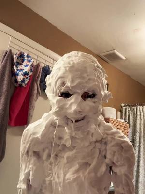 A post by @jkalp on TikTok caption: This took 4 cans of shaving cream