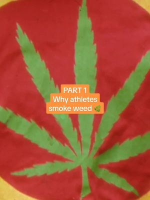 A post by @athleticinterest on TikTok caption: PART 1: Why athletes smoke weed 🌿 #athleticinterest 