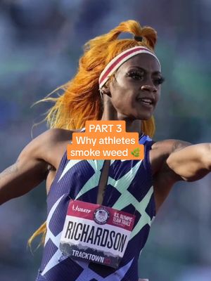 A post by @athleticinterest on TikTok caption: PART 3: Why athletes smoke weed 🌿 #athleticinterest 