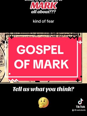 A post by @realrubenb on TikTok caption: #bibleproject #biblestudy #biblesummary #christian #christianity #christianfyp #christiantok #christiantiktok #christianitytiktok #fyp #christianviralvideo #thegospel #mark 