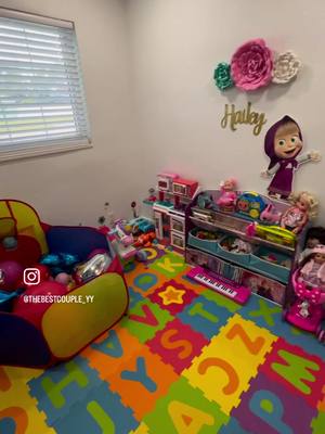 A post by @thebestcouple_yy on TikTok caption: #toddlermom #playroom #kidstoys 