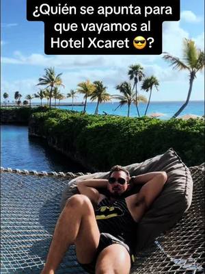 A post by @dr.ramongarcia on TikTok caption: Vámonos al mejor hotel de México😉 #vacaciones #cancun #xcaret #playa #drramongarcia 