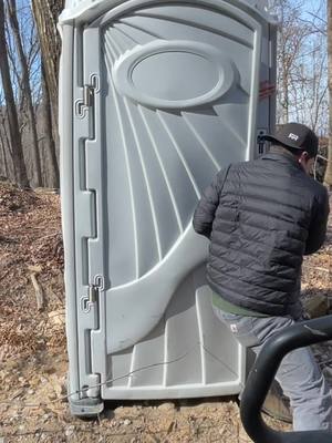 A post by @reckless_rowdy on TikTok caption: We are not responsible for the Tom Foolery our apparel might cause 🤣 This Richarsdon Hat let his intrusive throughts take over!  Are you like these outstanding individuals? Then head over to our website to view our apparel and get rowdyl! #linkinbio  #failarmy #portapotty #recklessandrowdy #rowdy #reckless #outdoorapparel 