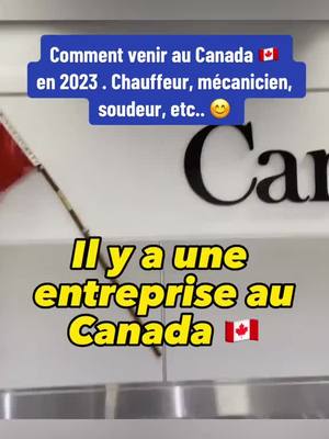 A post by @bienimmigrer on TikTok caption: Opportunités d’emploi au Canada 🇨🇦 sans dépenser d’argent et sans diplôme. #offreemploi #jobcanada #travailleraucanada #siteemploicanada #vivreaucanada #permisdetravail #sansargent #educational #pourtoi #fyp 