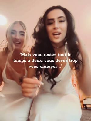 A post by @aureliesvrg on TikTok caption: Brune&Blonde 🥂 #besties #girls #duo #bff #girls #friends #crazy #foryou #fyp #pourtoi 