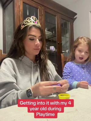 A post by @krissyleee on TikTok caption: #playtime #mommydaughterduo #motherdaughter #fyp #MomsofTikTok #momlife 