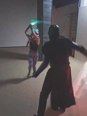 A post by @kotektos on TikTok caption: Весна же 🤪 @Terry @Lichtschwert #lightsaber #darkside #starwars #rec #fun #top #fakeall #saberfighting #star wars armour costume 