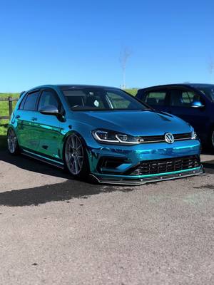 A post by @7r_charlie on TikTok caption: Golf R 👀 #golfr #mk7 #vw #volkswagen #cars 