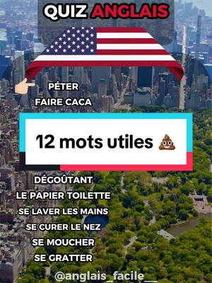 A post by @anglais_facile__ on TikTok caption: Quiz Anglais 🇺🇸 Seul un bilingue aura 10/10 à ce quiz d’anglais ✅ #quizanglais #apprendrelanglais #coursdanglais #anglaisfacile #apprendresurtiktok #anglaispourlesnuls 