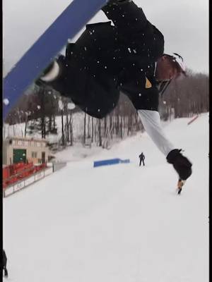 A post by @zebpowelll on TikTok caption: Join me for @Red Bull All Snow on March 16th at Loon Mountain. Sign up to compete now! #RedBullAllSnow #Snowboarding 