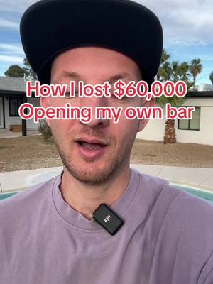 A post by @akimbaflair on TikTok caption: True story, how I lost $60,000 with my first experience owning the bar💫 So, it was in 2017 in my hometown of Yalta. As a flair bartender, I sought growth and new opportunities. With only $10,000 of my own capital, I took a risk and borrowed an additional $50,000. I found a location, ordered a design project, and started renovations 👨‍🔧  The property owner granted rent-free period only for a month; obviously, it wasn’t enough. After 2.5 months, we finally opened our doors to guests. We treated them to signature cocktails, grilled pizzas, and dishes. I regularly performed flair shows that guests enjoyed, but something wasn’t right, and the business operated at a loss. I’ll share more about this in the next video. Are you exciting to see what’s happened next?