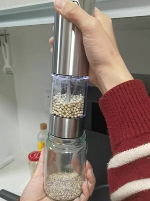 A post by @corkspin.com on TikTok caption: User test our auto pepper grander.