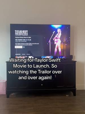 A post by @amyandval on TikTok caption: Waiting for the taylor movie to start on @Disney+ 👏🏻👏🏻👏🏻🎉🎉💖 #taylorswiftmovie #taylorswift #taylorsversion #disneyplus #swifttok @Taylor Nation @Taylor Swift 