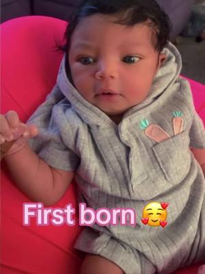 A post by @kiddjayy23 on TikTok caption: #CapCut Ta’hanie Aleriya 🥰 #fyp #foryoupage #firstborn #viral 