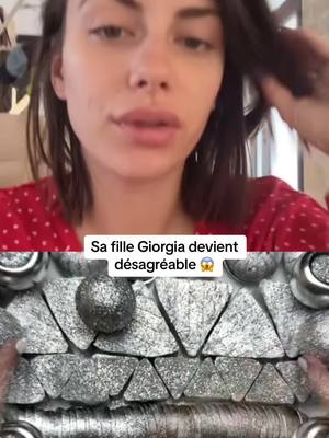 A post by @pagaetgiuseppa on TikTok caption: #giorgiapagagini #giuseppa #ptitegiu #fille #enfant #desagreable #difficile #insupportable #parent #couple 