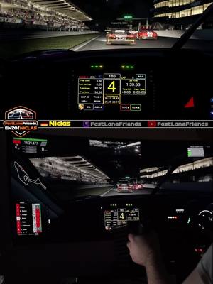 A post by @fastlanefriends on TikTok caption: Wie findet ihr das Setup für den Autoscooter-Simulator ? 🏎️ #simracing #fanatec #assettocorsa #livestream #night #nightrace #nürburgring #assetocorsacompetizione #racing 