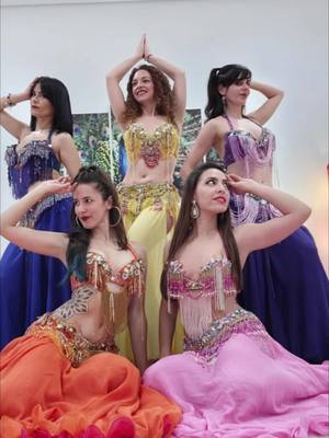 A post by @tharsisbellydance on TikTok caption: some pictures from our rehearsal day @Shahla Sousa @Paula BellyDina @Laura Nazli #compañiadedanza #bellydancecompany #sevilla #danzaarabe #orientaldance #danzaoriental #bellydance #rakssharki #danzadelvientre #tiktokbellydance #lovebellydance 