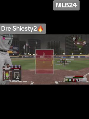 A post by @dre.glizzy on TikTok caption: MLB24 ‼️‼️ Stream Real soon #mlbtheshow24 #fyp #gaming #fypシ #sports #baseball  @mlb the show24 