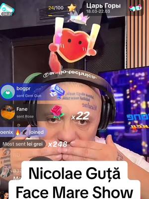 A post by @viral_high_lights on TikTok caption: Nicolae Guță Face Show pe TikTok! #nicolaeguta #guta #nicolaegutaofficial 