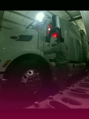 A post by @alexninotruckers on TikTok caption: Taking My Son on His First Coldest Overnight Truck