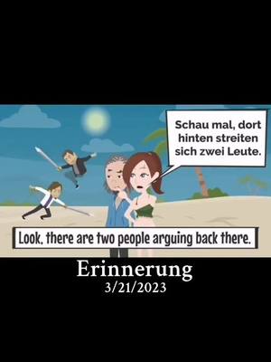 A post by @deutschlernen71 on TikTok caption: #erinnerung 