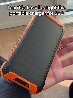 A post by @realthedeals on TikTok caption: Pretty cool though! #powergrid #portablecharger #solarportablecharger #lifesaver #doomsdaypreppers 