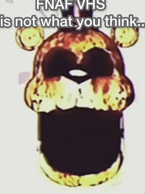 A post by @ez2b_ on TikTok caption: #fyp #fnafvhs #cursedtiktoks #fnafvhstapes #analoghorror #fnaf #fivenightsatfreddy 