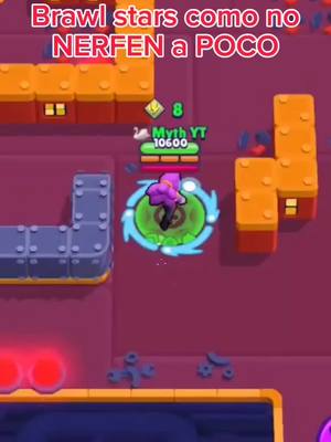 A post by @xxhackxx3 on TikTok caption: ⚠️SPOILER ⚠️: GANA POCO 🥵😎🥶#poco #nerf #nerfpoco #brawlstars #parati #humor 