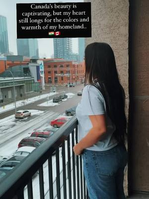 A post by @purnimasharan on TikTok caption: Not every mile tells the same story, but every immigrant knows the ache of missing home. 🌍💔  #missinghome #immigrantlife #canada_life🇨🇦 #tiktok #canada #edmonton #edmontonalberta #alberta #edmontonpunjabi #edmontontiktok #explore #internationalstudent #internationalstudentlife #foryou #foryoupage #purnimasharan 