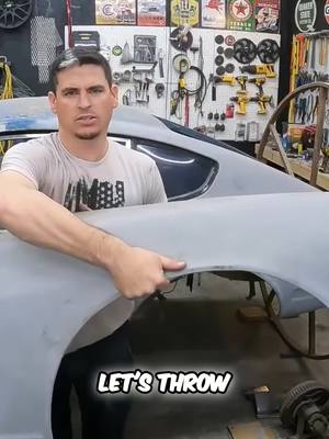 A post by @dustymacsgarage on TikTok caption: Restoring a Classic Car: Repairing the Passenger Door Join us as we continue our journey of restoring this classic car. In this video, we tackle the passenger door, discussing its exterior, minor dents, and interior condition. Stay tuned for more exciting updates! #cars #cartok #projectcar #jdm #fairladyz #DIY #fyp #foryou #carenthusiast #carbuild #imports #widebody