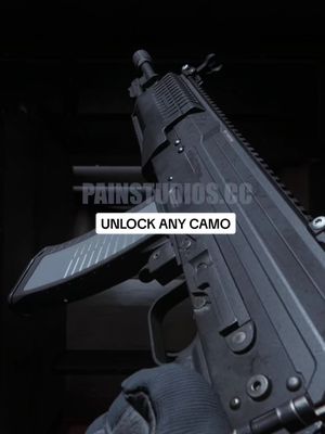 A post by @painstudios.store on TikTok caption: COD MW3/WARZONE UNLOCK ANY CAMO INSTANTLY FOR PC AND CONSOLE #codmw3 #consoleunlocks #unlockalltool #codtool #codtools #camoservices #aio #camoservices #cod #fyp #console 