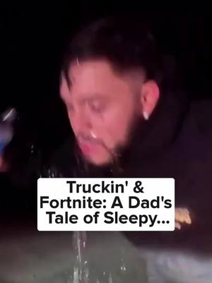 A post by @alexninotruckers on TikTok caption: Truckin' & Fortnite  A Dad's Tale of Sleepy D