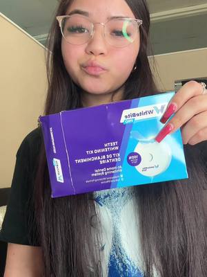 A post by @laniquesamaripa on TikTok caption: Yallllll this at home teeh whitening kit was SOOO easy to use. Definitely was not disappointed 🫡 #fyp#texas #teethwhitening 